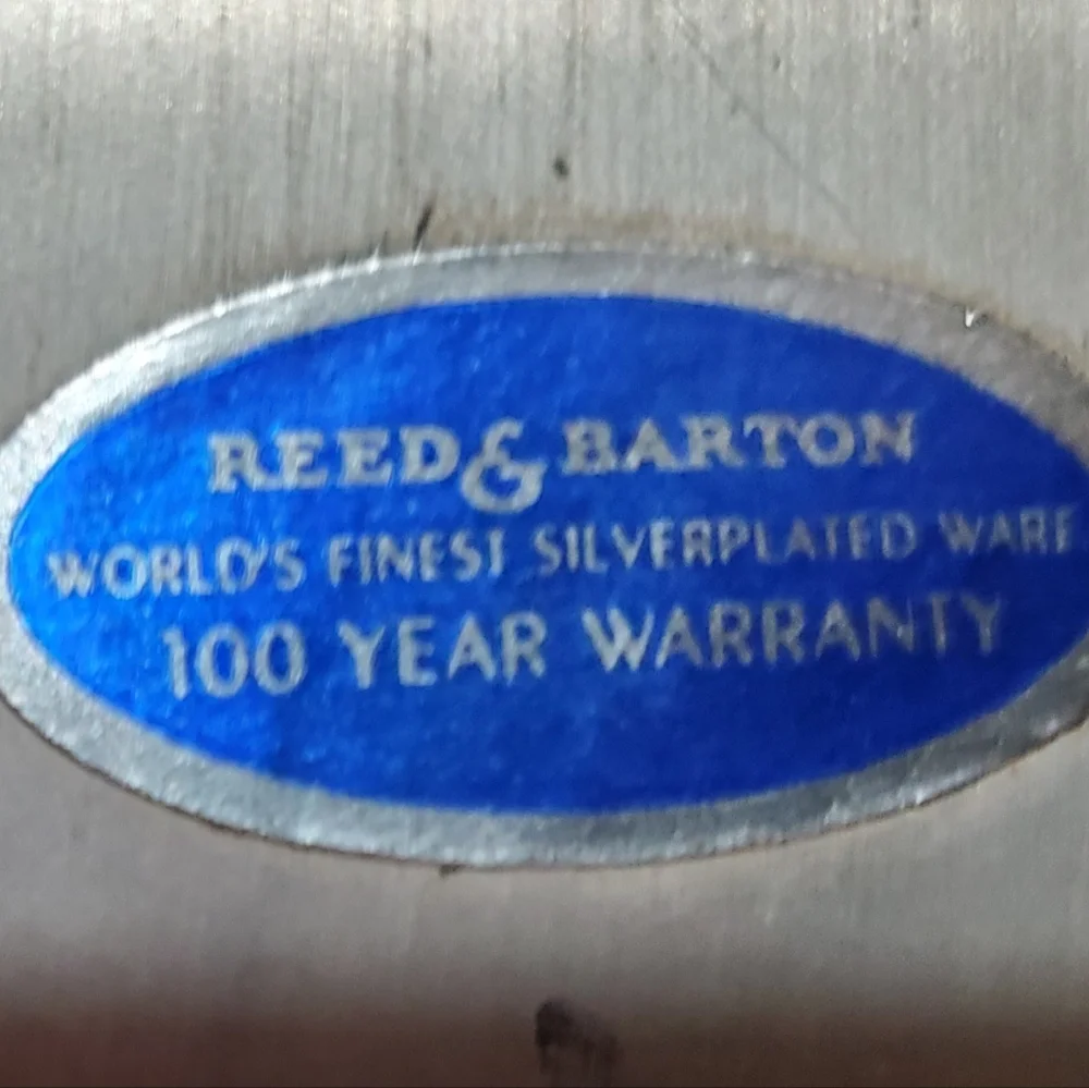 Vintage Reed & Barton silverplated insulated bucket with swing lid